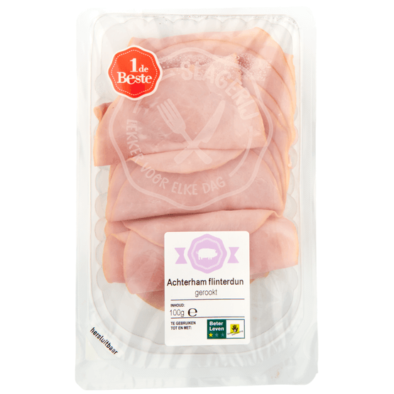 1 de Beste Achterham flinterdun - Dirk