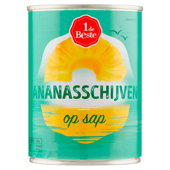 1 de Beste Ananasschijven op sap - Dirk