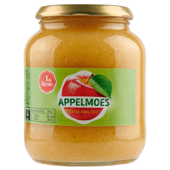 1 de Beste Appelmoes extra kwaliteit - Dirk