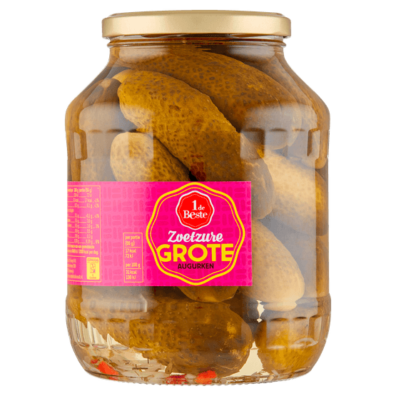 1 de Beste Augurken zoetzuur - Dirk