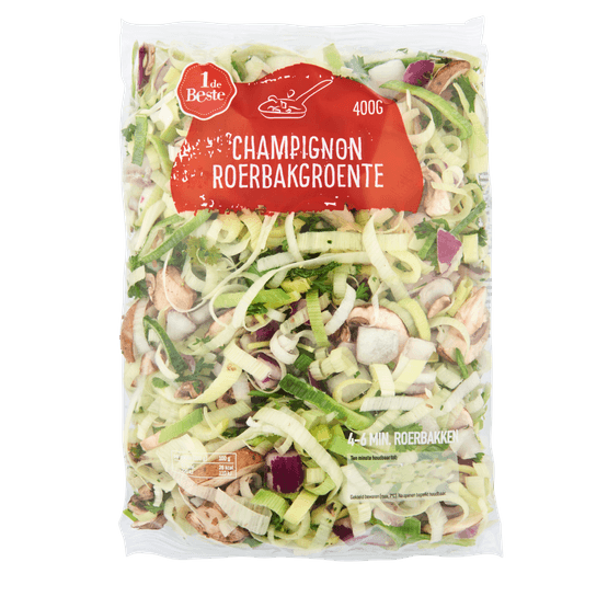 1 de Beste Champignon roerbakgroente - Dirk