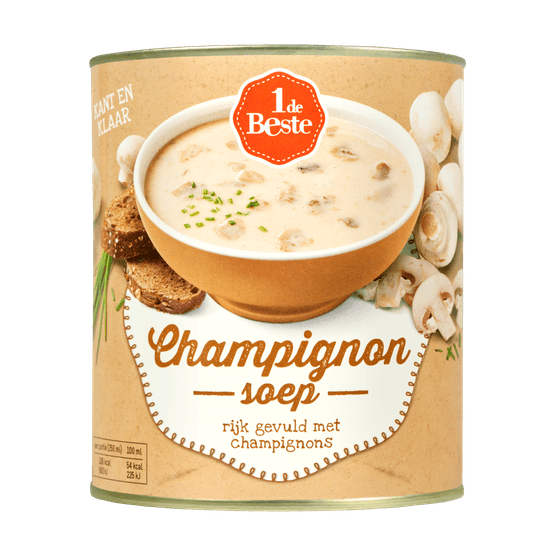 1 de Beste Champignonsoep - Dirk