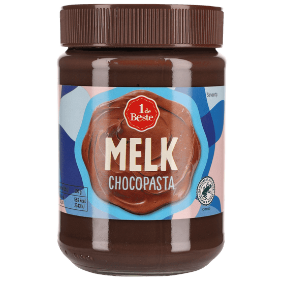 1 de Beste Chocoladepasta melk - Dirk