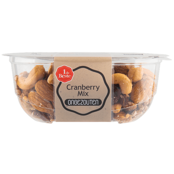 1 de Beste Cranberry mix ongezouten - Dirk