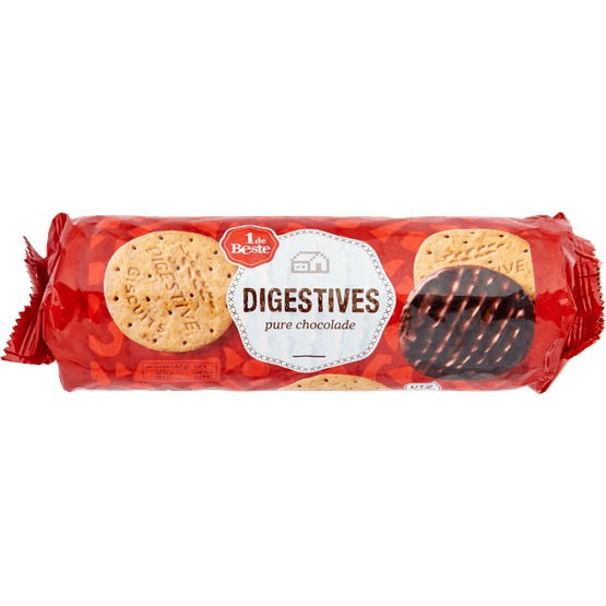 1 de Beste Digestive pure chocolade - Dirk