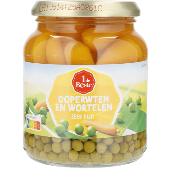 1 de Beste Doperwten en wortelen - Dirk