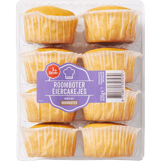 1 de Beste Eiercakejes roomboter - Dirk