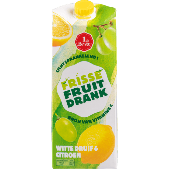 1 de Beste Frisse fruitdrank druif-citroen - Dirk