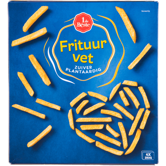 1 de Beste Frituurvet vast blok - Dirk