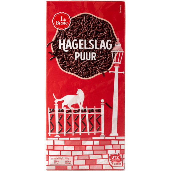 1 de Beste Hagelslag puur - Dirk