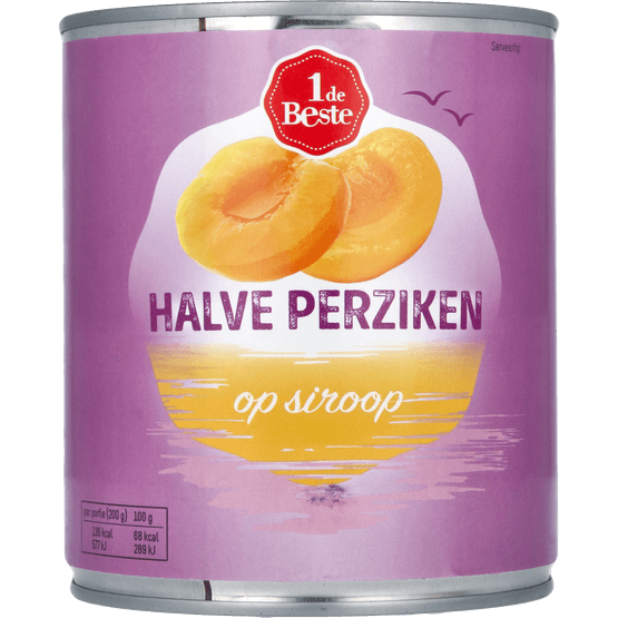 1 de Beste Halve perziken op siroop - Dirk