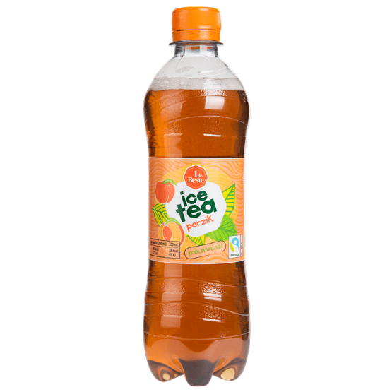 1 de Beste Ice tea perzik koolzuurvrij - Dirk