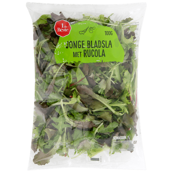 1 de Beste Jonge bladsla met rucola - Dirk