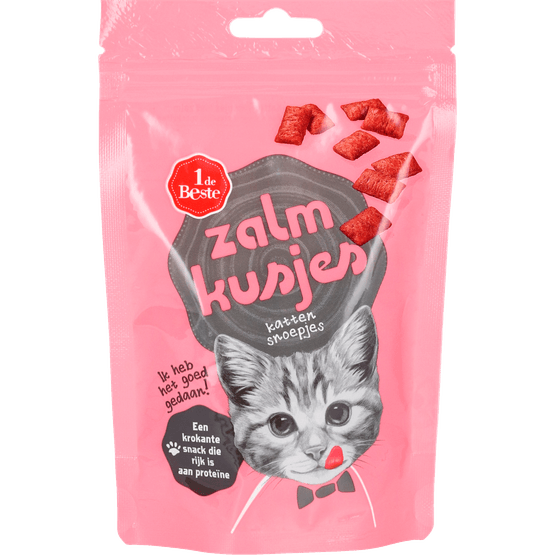 1 de Beste Kattensnoepjes zalm - Dirk