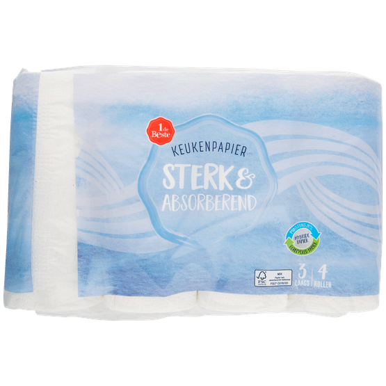 1 de Beste Keukenpapier 3 laags - Dirk