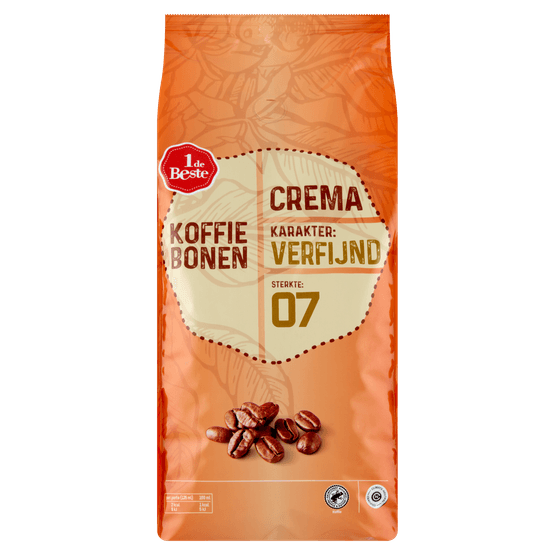 1 de Beste Koffiebonen crema - Dirk