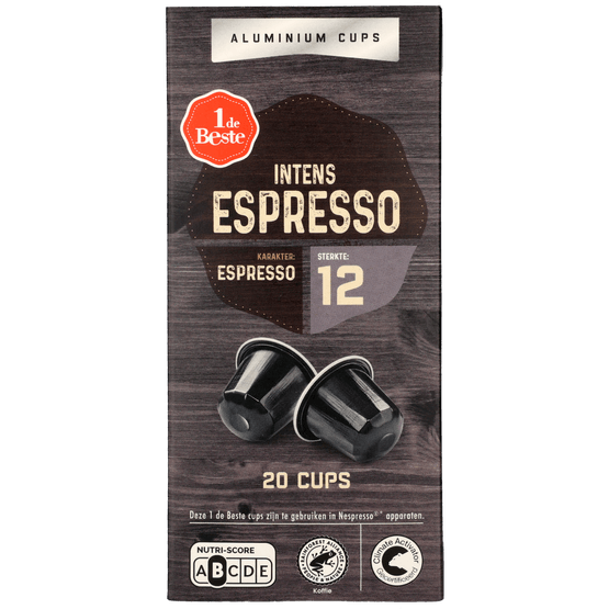 1 de Beste Koffiecups intens - Dirk