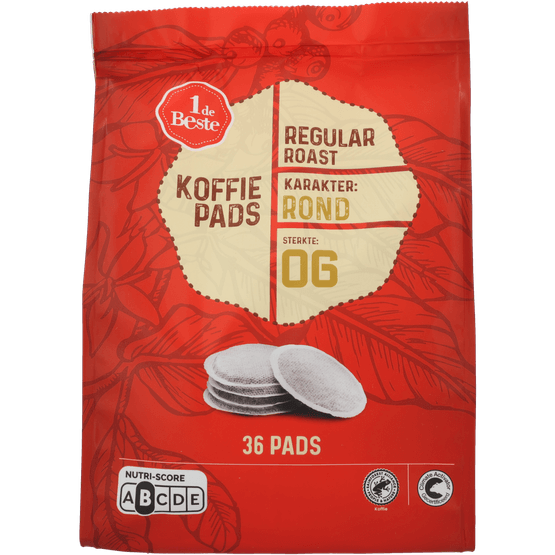 1 de Beste Koffiepads regular - Dirk