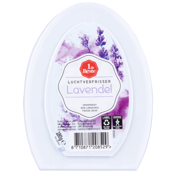 1 de Beste Luchtverfrisser continu lavendel - Dirk