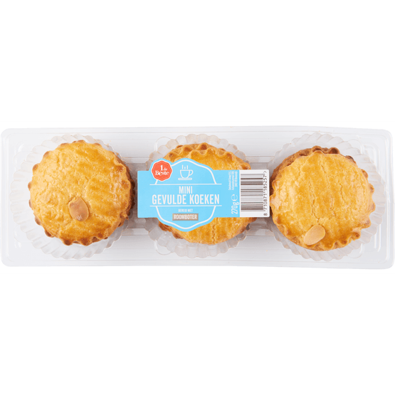 1 de Beste Mini gevulde koek roomboter - Dirk