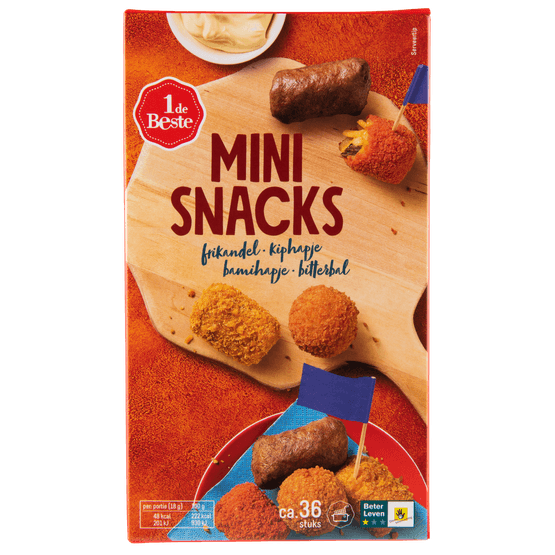 1 de Beste Mini snacks - Dirk