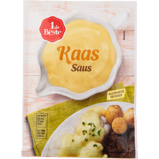 1 de Beste Mix voor kaassaus - Dirk