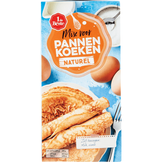 1 de Beste Pannenkoekenmix naturel - Dirk