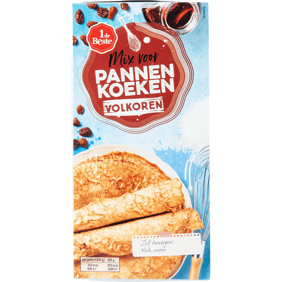 1 de Beste Pannenkoekenmix volkoren - Dirk