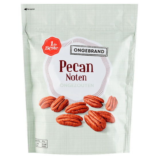 1 de Beste Pecannoten ongebrand
