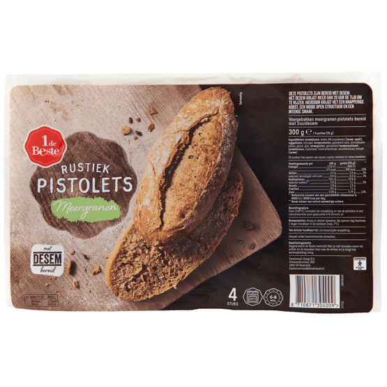 1 de Beste Pistolet rustiek meergranen - Dirk