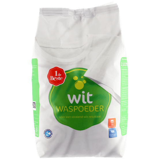 1 de Beste Poeder wasmiddel wit - Dirk