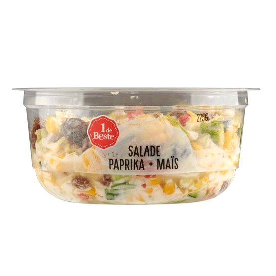 1 de Beste Rauwkostsalade paprika-mais - Dirk