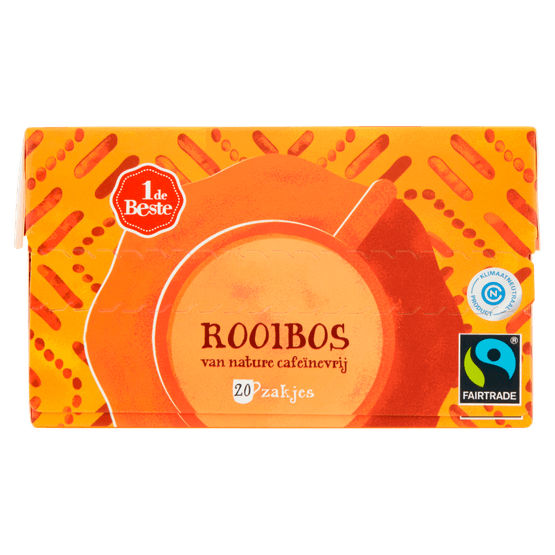 1 de Beste Rooibosthee kop 20 zakjes - Dirk