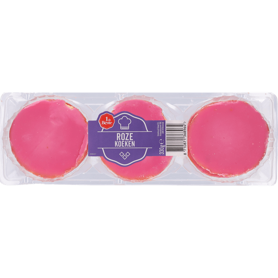 1 de Beste Roze koeken - Dirk
