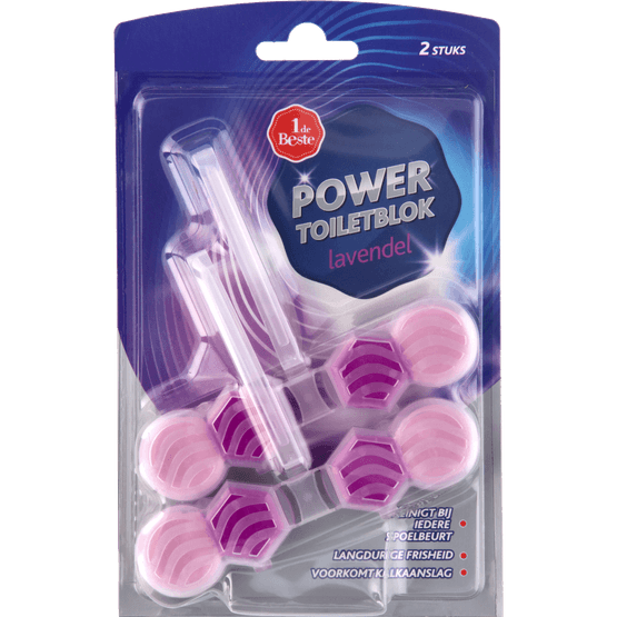 1 de Beste Toiletblok power lavendel - Dirk