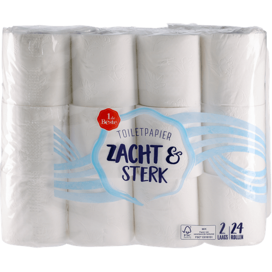 1 de Beste Toiletpapier 2 laags - Dirk