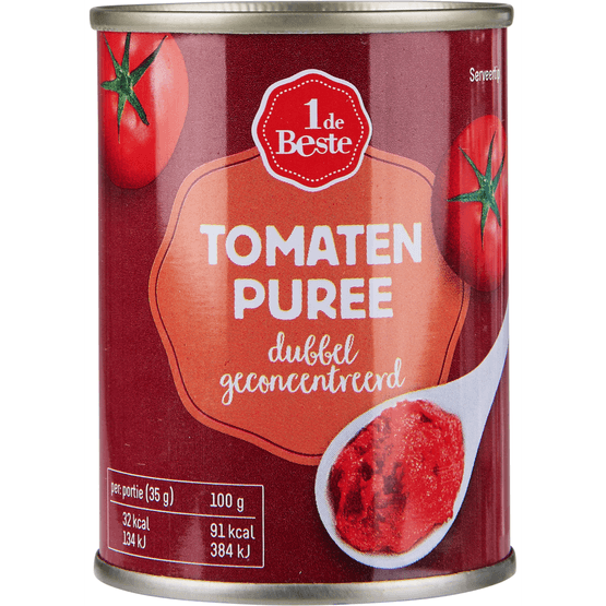 1 de Beste Tomatenpuree dubbel geconcentreerd - Dirk