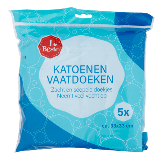 1 de Beste Vaatdoeken katoenen - Dirk