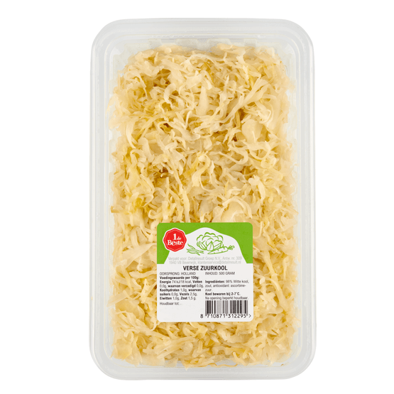 1 de Beste Verse zuurkool grootverpakking - Dirk