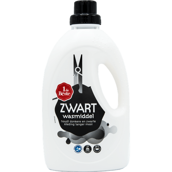1 de Beste Vloeibaar wasmiddel zwart - Dirk
