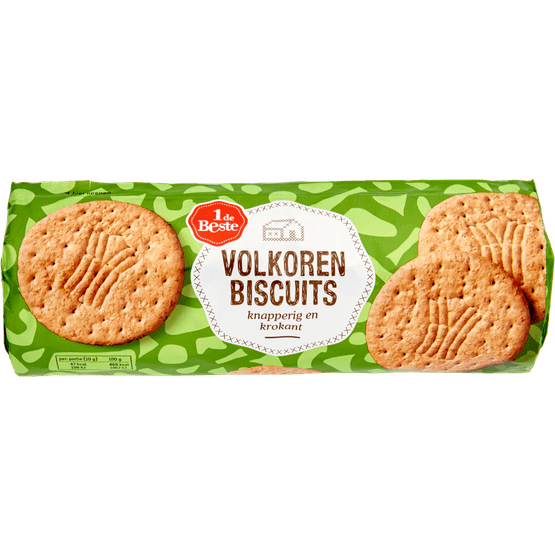 1 de Beste Volkorenbiscuit - Dirk