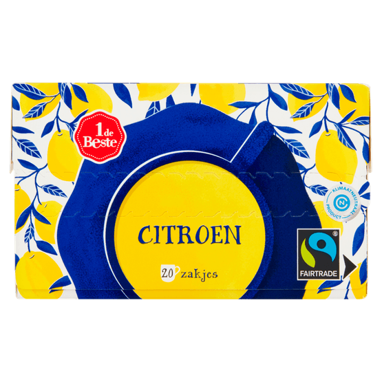 1 de Beste Vruchtenthee Citroen - Dirk