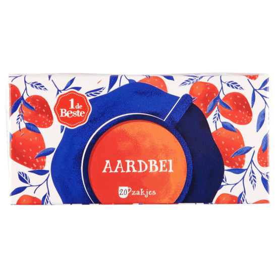 1 de Beste Vruchtenthee aardbei - Dirk