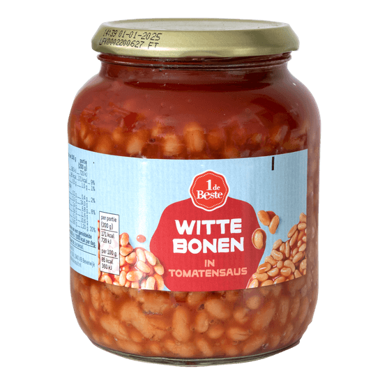 1 de Beste Witte bonen in tomatensaus - Dirk