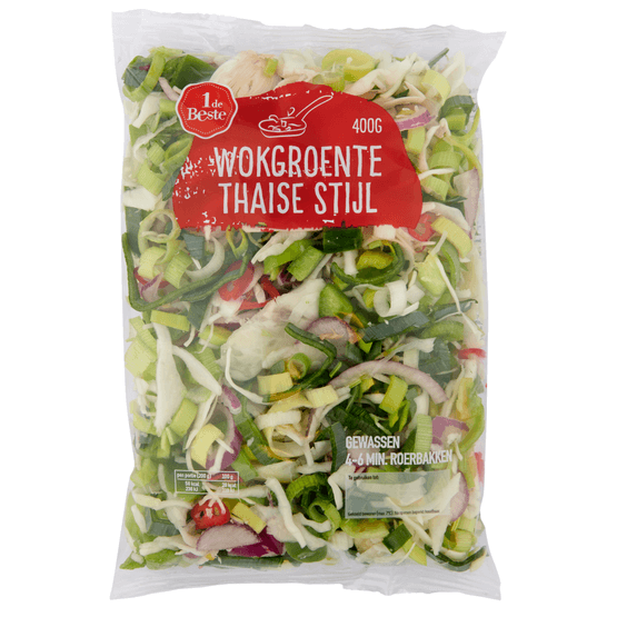 1 de Beste Wokgroente Thaise stijl - Dirk