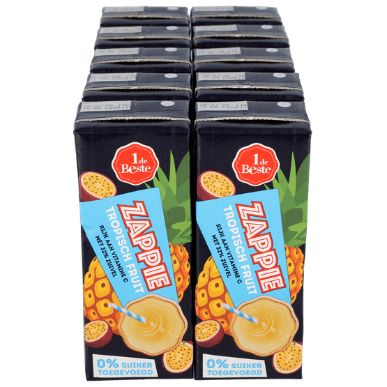 1 de Beste Zappie tropical 0% suiker - Dirk