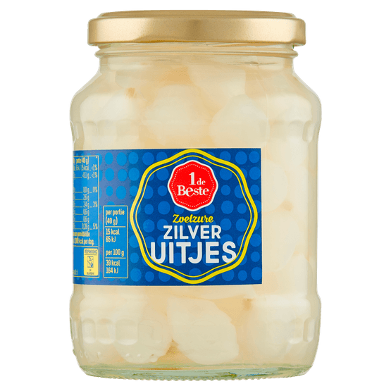 1 de Beste Zilveruitjes zoetzuur - Dirk