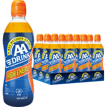 AA Drink High Energy 12 x 500 ml - JUMBO