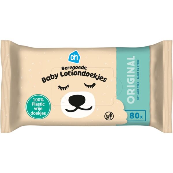 AH Beregoede Baby Lotiondoekjes - Albert Heijn