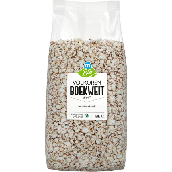 AH Biologisch 100% Volkoren Boekweit Gepoft - Albert Heijn
